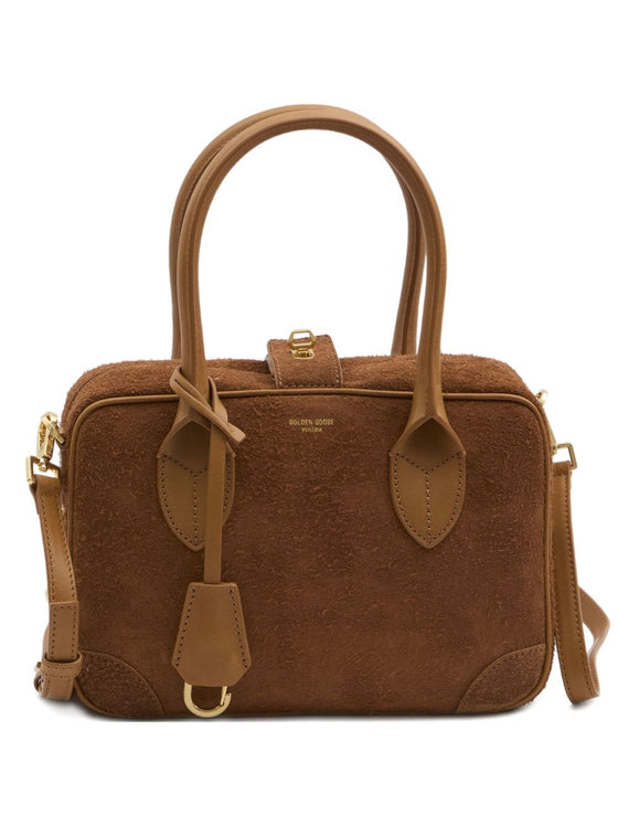 Golden Goose Vita zip-top leather tote bag