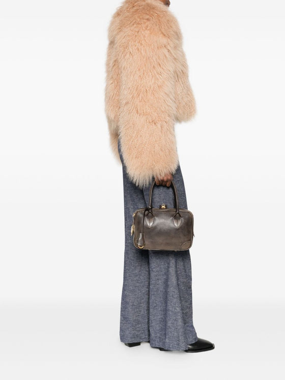 Golden Goose Vita Bag in sheepskin with gold details