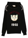Valentino Cat-embroidered hoodie