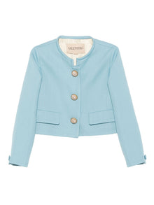  Valentino Embellished button jacket