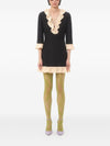 Valentino Ruffle-trim mini dress