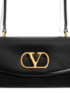 Valentino Garavani Vain Glossy Calfskin Handle Bag
