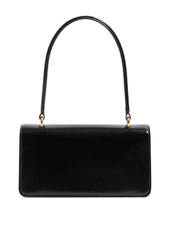 Valentino Garavani Vain Glossy Calfskin Handle Bag