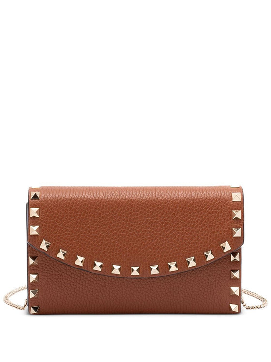Valentino Garavani Rockstud leather chain shoulder bag