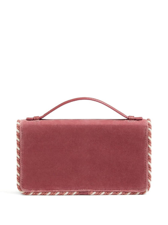 Valentino Garavani Braided edge leather handbag
