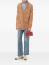 Valentino Garavani Braided edge leather handbag