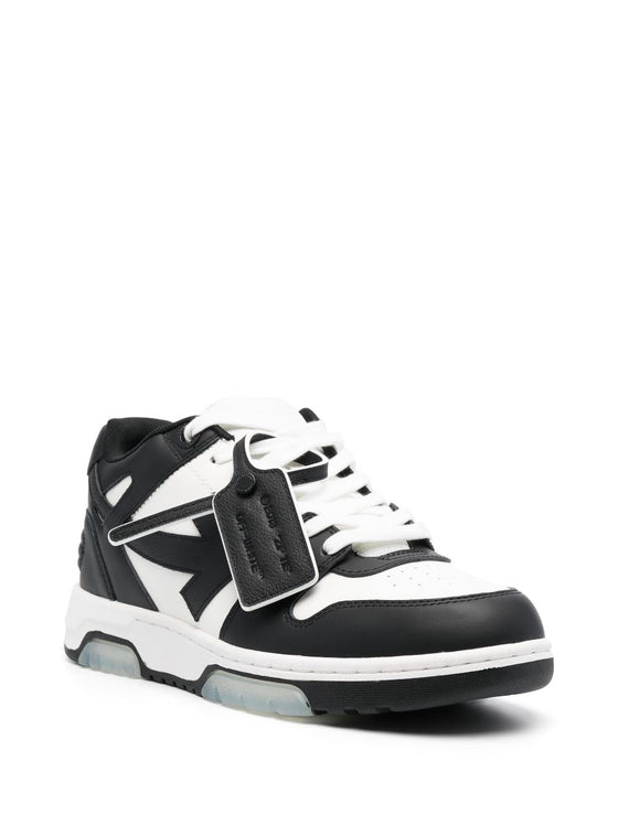 Off White Out Of Office leather sneakers