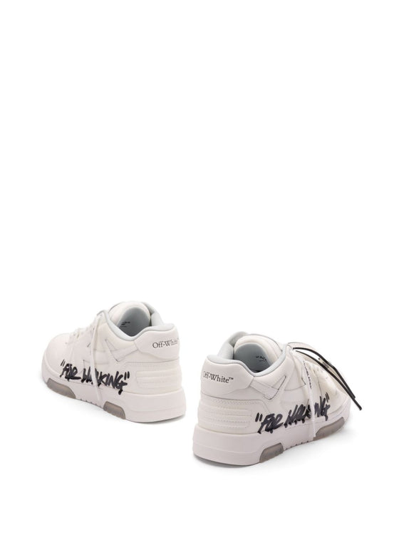 Off White Out Of Office "For Walking" leather sneakers