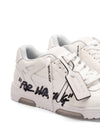 Off White Out Of Office "For Walking" leather sneakers