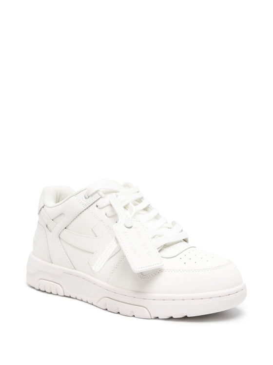 Off White Out Of Office leather sneakers