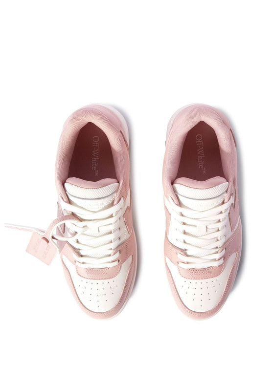 Off White Out Of Office leather sneakers