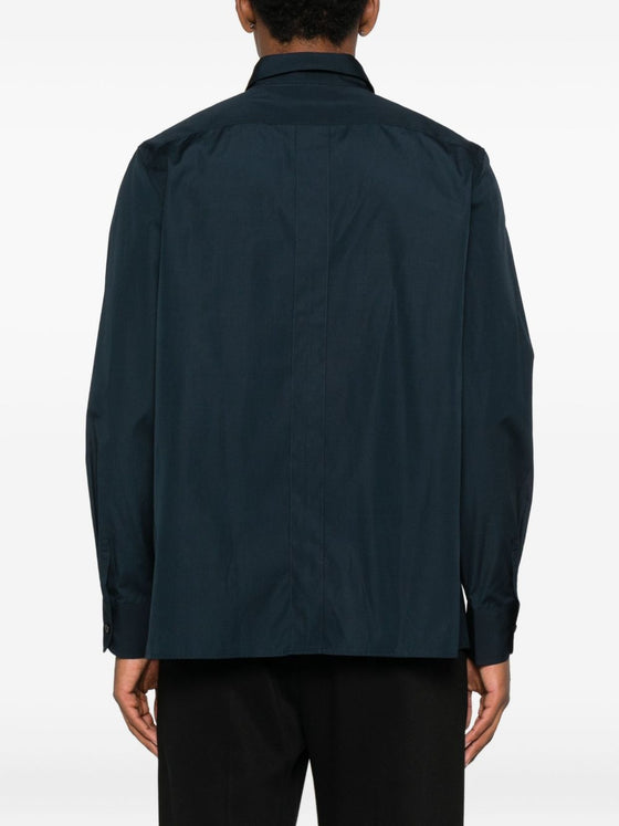 Saint Laurent Cassandre long-sleeve button-up shirt