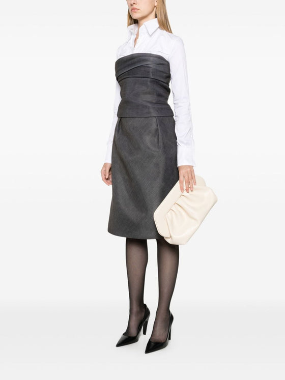 Themoire' Bios clutch bag