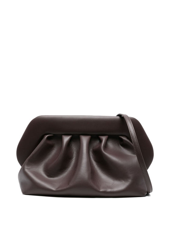 Themoire' Bios pleated clutch bag