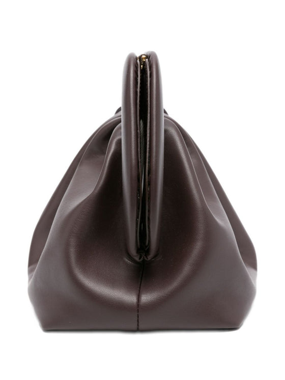 Themoire' Bios pleated clutch bag