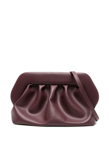  Themoire' Bios pleated clutch bag