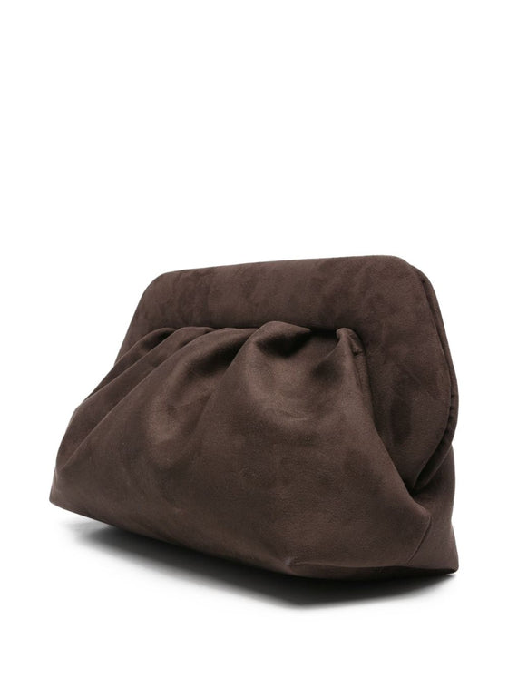 Themoire' Pleated clutch bag