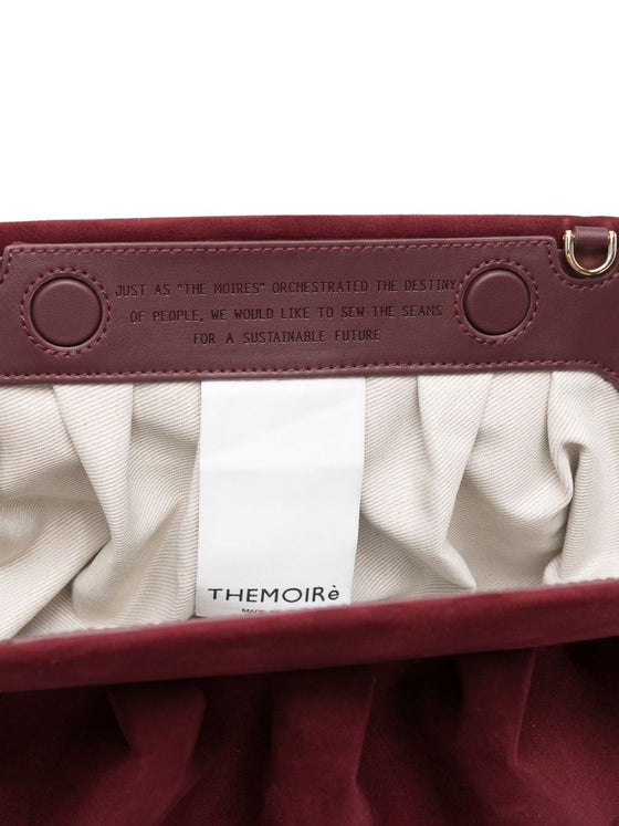 Themoire' Bios pleated clutch bag