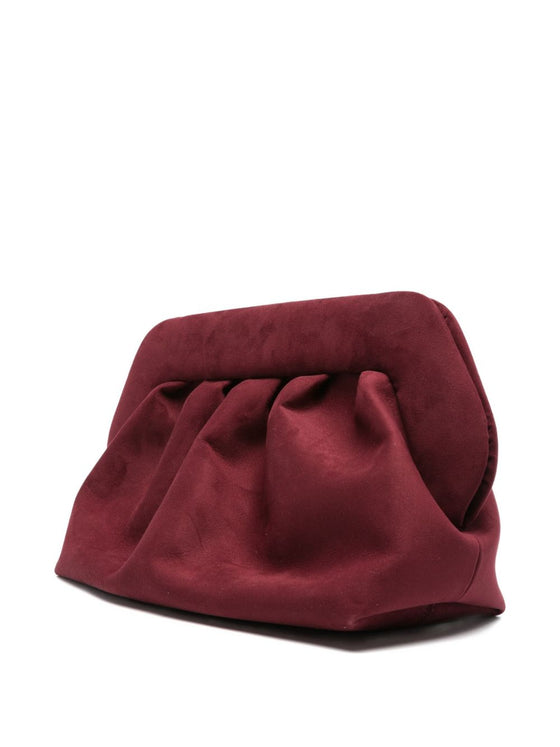Themoire' Bios pleated clutch bag