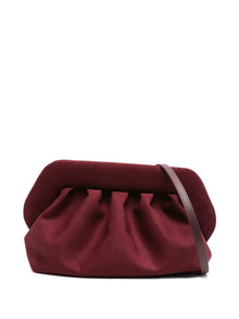  Themoire' Bios pleated clutch bag