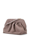 Themoire' Bios pleated clutch bag
