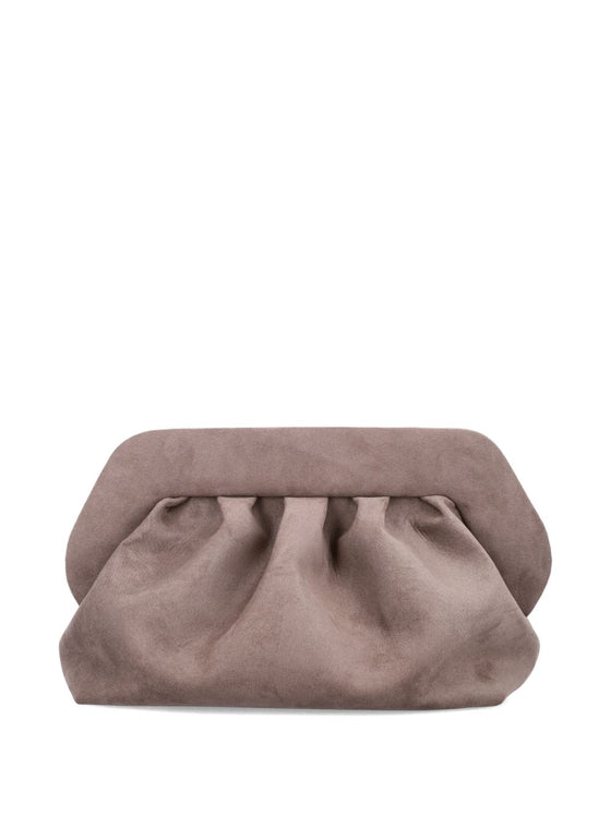 Themoire' Bios pleated clutch bag