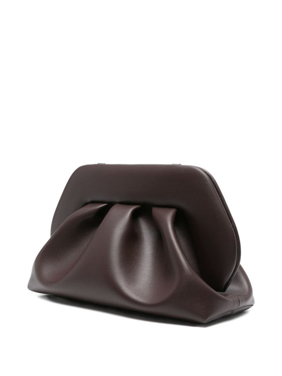 Themoire' Bios pleated clutch bag