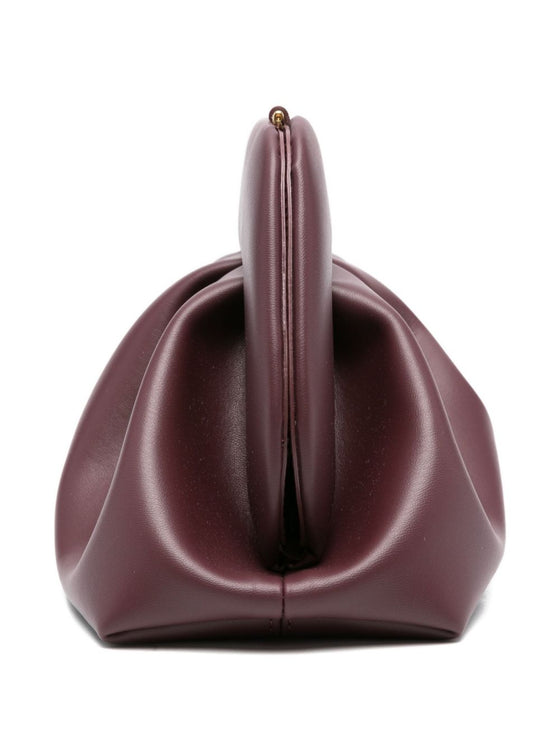 Themoire' Bios pleated clutch bag