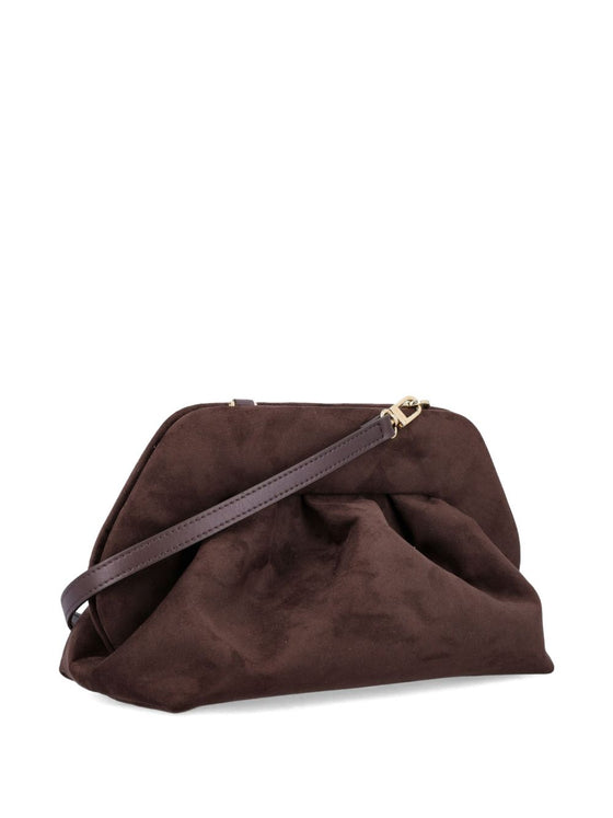 Themoire' Tia pleated clutch bag