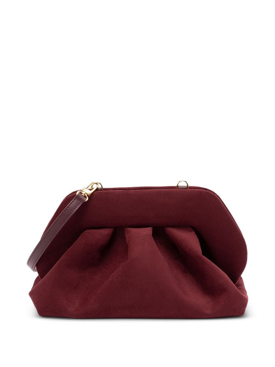 Themoire' Pleated clutch bag
