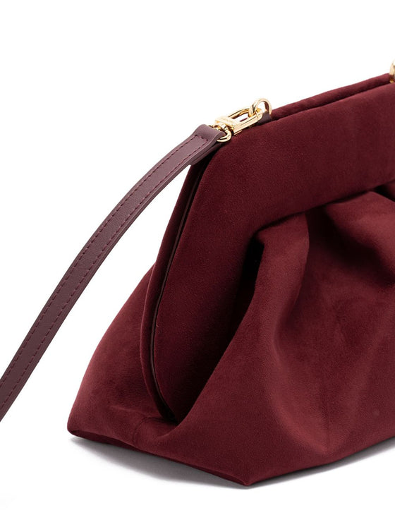 Themoire' Pleated clutch bag