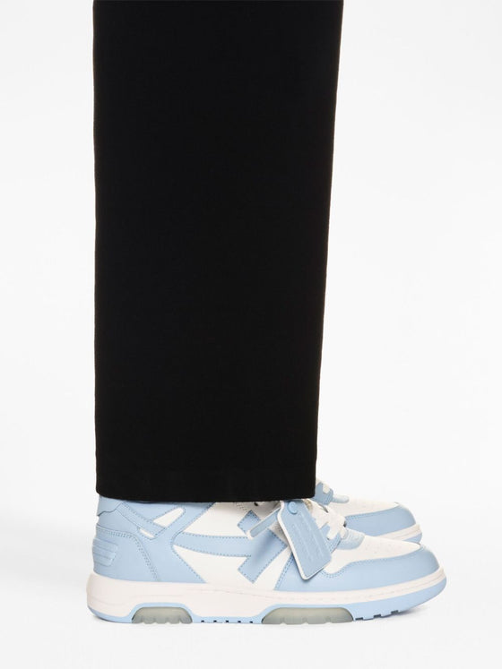 Off White Sneakers Clear Blue