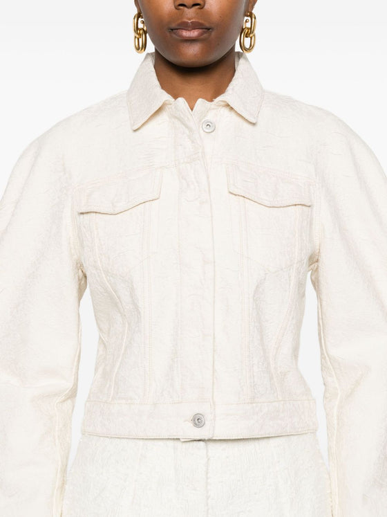 JACQUEMUS Coats White