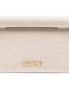 JACQUEMUS Rond Carré canvas clutch