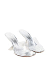 Amina Muaddi Taylor Glass Slipper 90 Transparent Pvc