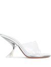 Amina Muaddi Sandals Grey
