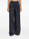 Tory Burch Jacquard silk trousers