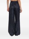 Tory Burch Jacquard silk trousers