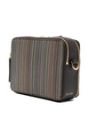 Paul Smith Striped zip-top shoulder bag