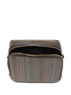 Paul Smith Striped zip-top shoulder bag
