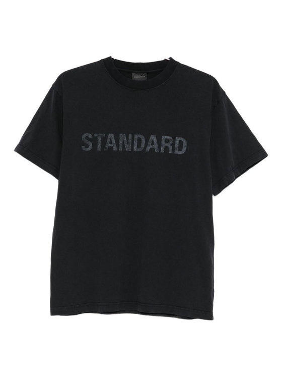 Balenciaga T-shirts and Polos Black