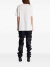 Balmain Short-sleeved T-shirt with leopard print