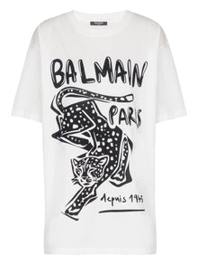  Balmain T-shirts and Polos White
