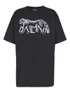 Balmain Leopard print T-shirt