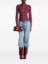 Balmain Fine knit cardigan with buttons