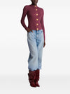 Balmain Fine knit cardigan with buttons