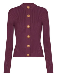  Balmain Sweaters Purple