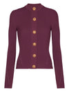 Balmain Sweaters Purple