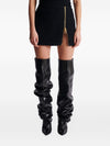 Balmain Short zipped tweed skirt