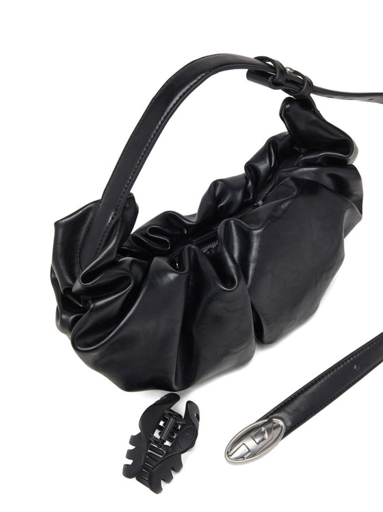 Diesel Grab-D S-Small scrunched hobo bag